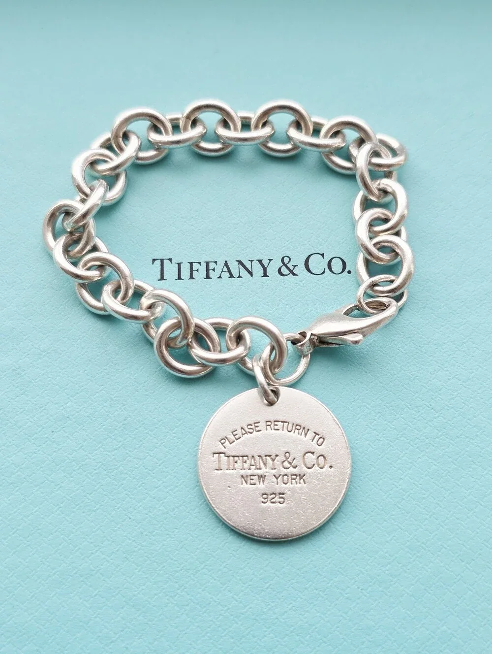 Tiffany & Co. round tag
